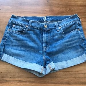 7 for all mankind shorts